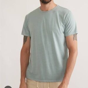 NWT Marine Layer Signature Sea Change Crew Tee in grey mist Size medium